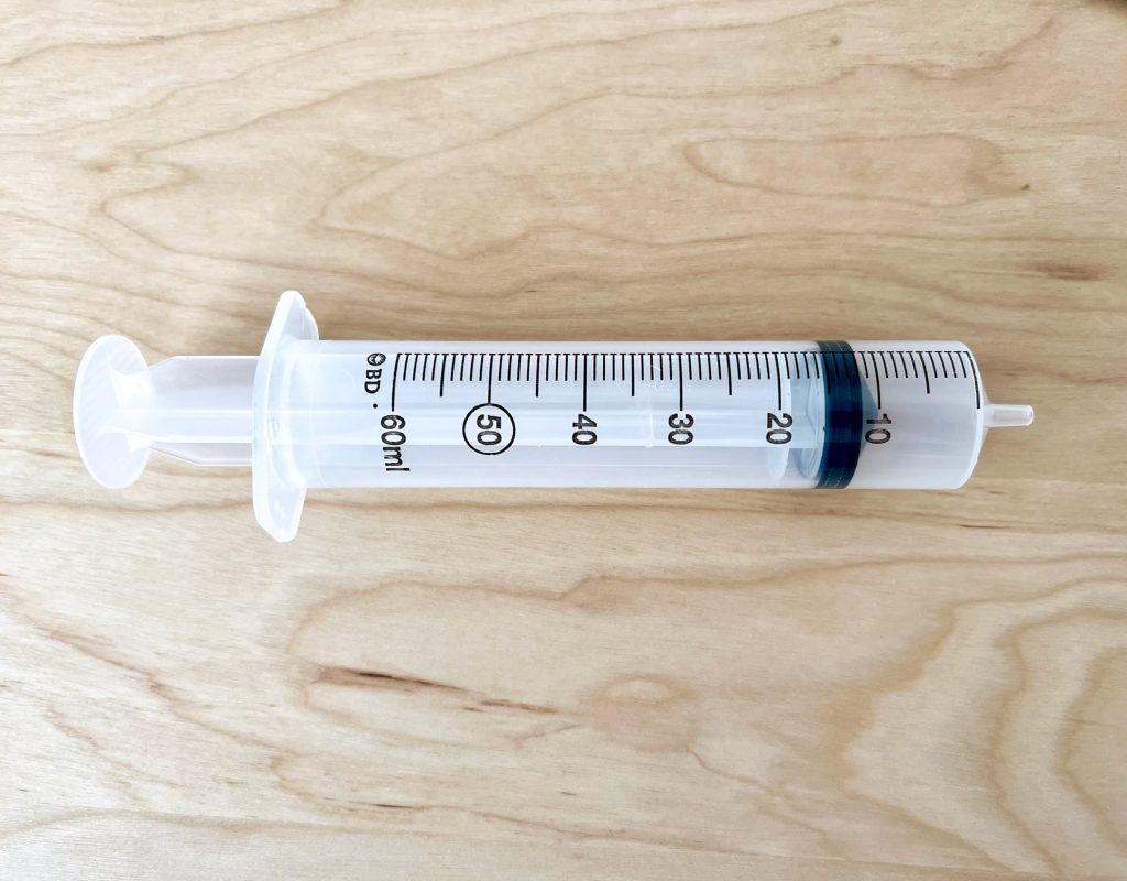 Additional syringe